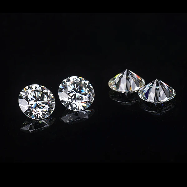 STARSGEM IJ 5mm Loose Moissanite Round Brilliant Cut Gemstone Loose Moissanite Ready To Ship For Jewelry Making