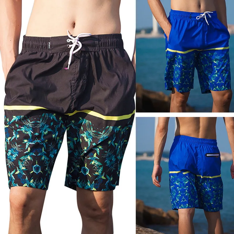

PUIMENTIUA Mens Swimwear Swim Short Trunks Beach Board Shorts Swimming Short Pants Swimsuits Running Sports Surffing Shorts Male
