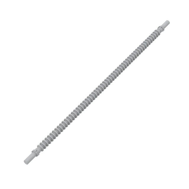 1 PCS MOC blocks 57539 Two-end thin shaft ribbed soft rod ldd57539 Building Blocks Parts DIY Educational High-Tech Parts Toys 2