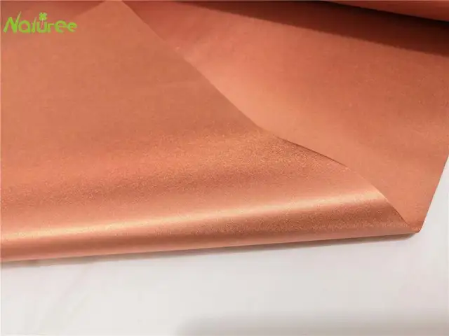 50cm*110cm copper fabric blocking rfid/rf-reduce emf/emi protection conductive fabric for smart meters prevent from radiation