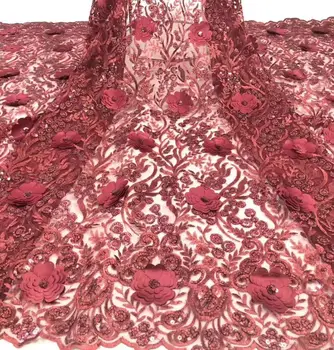 

2020 new tulle fabric 094 tulle embroidered dress for girls elegant tulle wedding dress