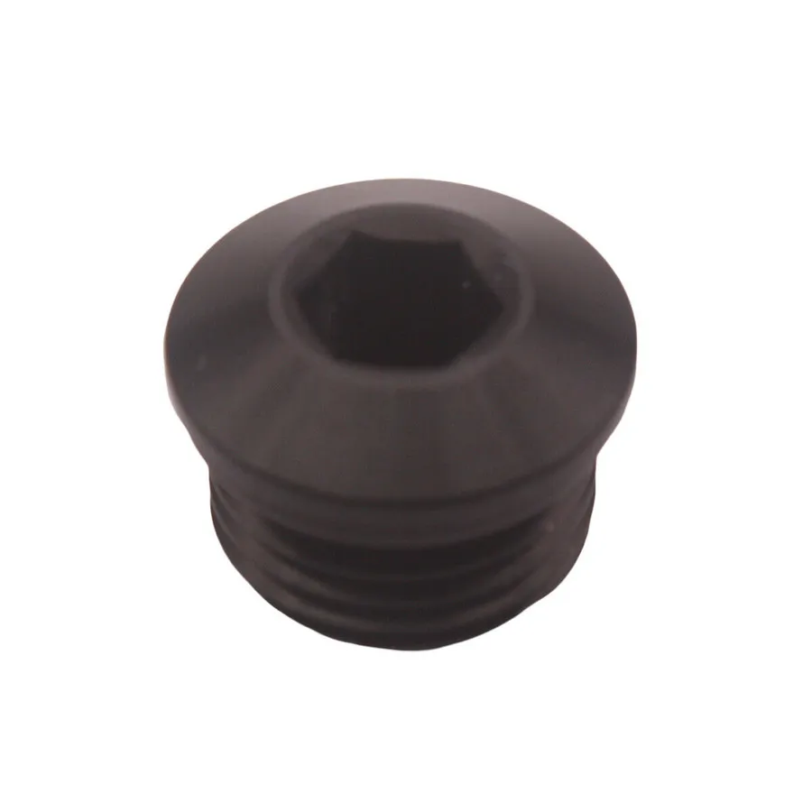 

Universal 10 AN 10 -AN 5/8" ORB Socket Plug with O ring Black Alloy Aluminum