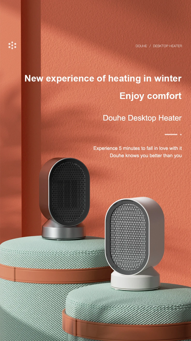 Xiaomi DOUHE 600W Warmer Electric Heaters Portable Fan 3