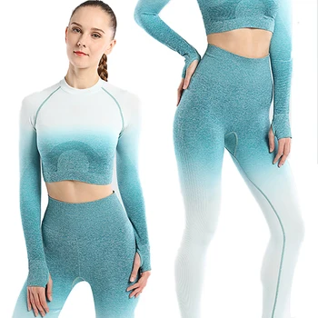 

Fitness Seamless Women Yoga Clothes Sport Pilates Bra and Leggings Workout Yoga Sets Female Gym suits exercise Yoga Top Pants