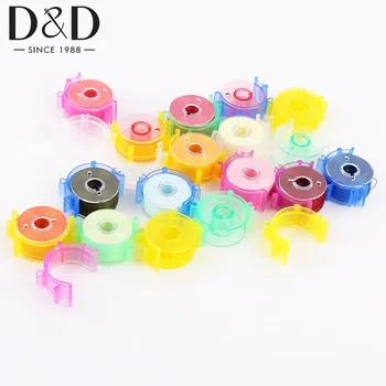 

Mix 10 pcs Sewing Bobbin Small Clips Sewing Tool Accessory Color Thread Clips Holder Bobbins Organizer