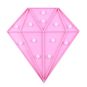 

Led Flashing Romantic Diamond-Shaped Room Bedroom Layout Decorative Light Outdoor Light Birthday Party Courtyard Decor