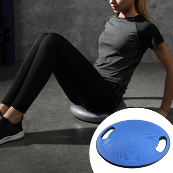 

Anti Skid Non Slip Strong Bearing Sports Recovery Balance Board Yoga Round Plate Waist Twisting Gym Wobble Exerciser Training