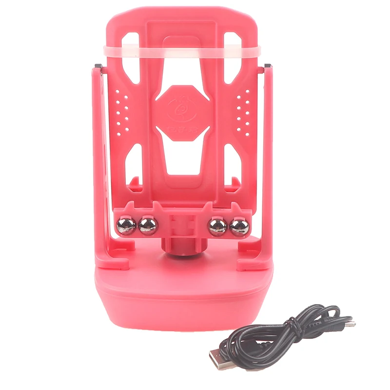 car mobile holder Shake Wiggle Device Automatic Swing Motion Mobile Phone Run Step Count Programs phone holder for desk Holders & Stands