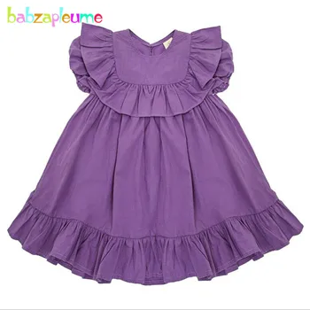 

2020 New Baby Clothes Girls Outfits Summer Dresses Fashion Korean Cute Cotton Short Sleeve Princess Dress Kids Clothing 1882-1
