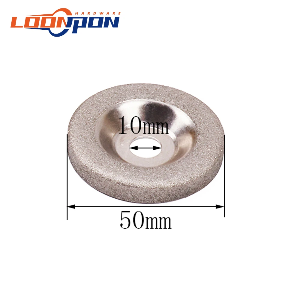 Grinding Wheel Abrasive Wheel Grinding Disc 50mm Diamond Grinding Wheel Circle Disc Grinder Stone Cutting Rotary Tool for quick removal trimming