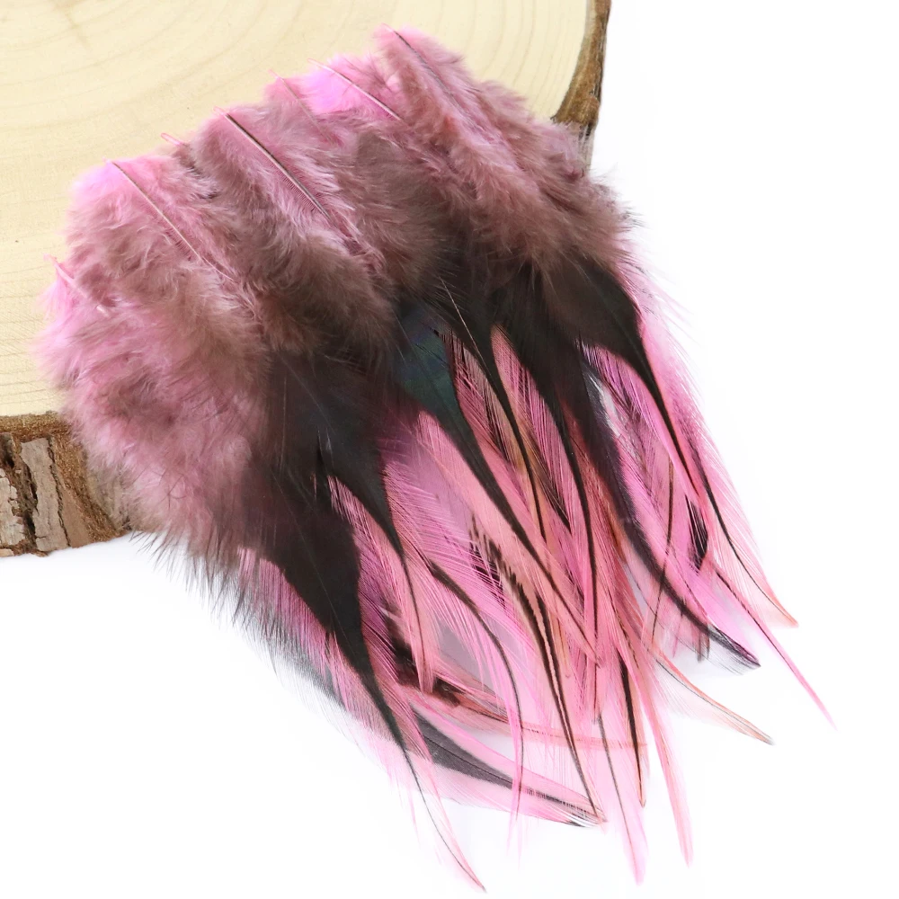 Craft Feathers 50/100PCS Fluffy Natural Feather for DIY Carnival Wedding Dress Jewelry Crafts 8-15CM