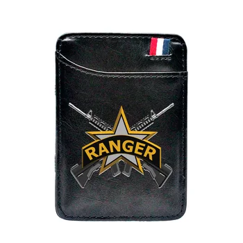 

Ranger Symbol Digital Printing Leather Magic Wallet Men Women Short Mini Money Clips Card Holder Purse Gift