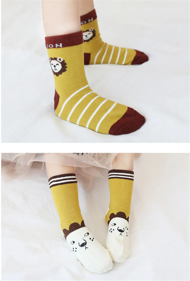 5 пар/лот; носки для малышей; осенние детские носки для девочек; хлопковые носки с рисунком для новорожденных мальчиков; одежда для малышей; аксессуары