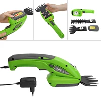 WORKPRO 7.2V elektryczny trymer 2 w 1 litowo-jonowy akumulatorowe narzędzia ogrodnicze nożyce do żywopłotu akumulatorowe nożyce do żywopłotu s do trawy 4