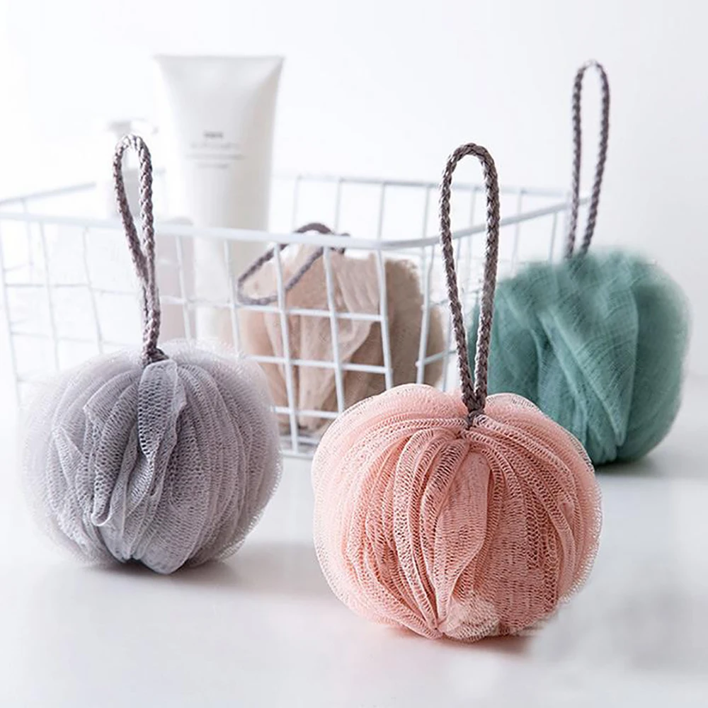 1pc Lantern Shape Bath Ball Shower Mesh Foaming Sponge Exfoliating Scrubber Body Cleaner Cleaning Tools Bathroom Accessories | Красота и