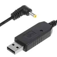 5r bf מטען כבל USB עם נורית חיווי עבור קיבולת גבוהה Baofeng UV-5R לזמן הסוללה BF-UVB3 פלוס Batetery Ham מכשיר הקשר רא (5)