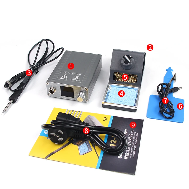 

OSS T12-X Soldering Station BGA Rework Station With Soldering Iron Tip FOR SMD Pcb Repair Phone Repair Welding Tools