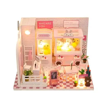 

Furniture Diy Miniature DIY Creative Handmade Theme Assembly Building Model Toy Set Toys Gift for Girls