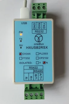 

USB to RS232/RS485/RS422 Three-in-one Converter 600W Surge Protection
