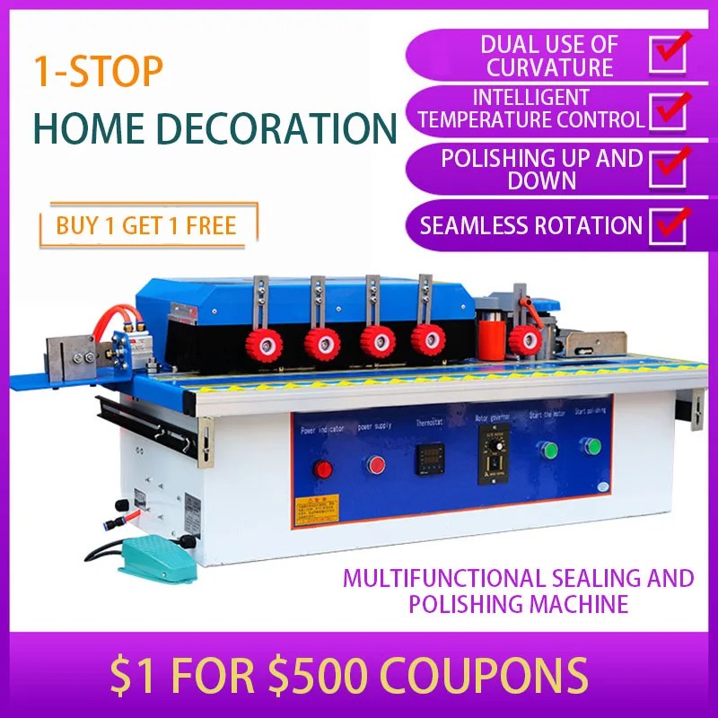 

Manufacturer's Woodworking Machinery Multi-function Edge Banding Machine Woodworking Processing Double-sided Gluing