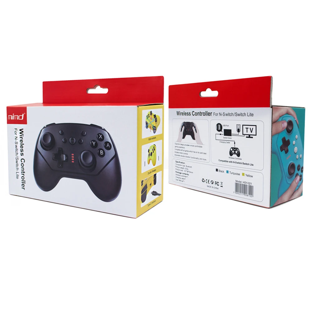 Wireless Bluetooth Gamepad For Nintendo Switch Pro NS PS3 Video Game USB Joystick Controller Console With 6-Axis | Электроника