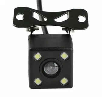 

Car Rear View Camera 4 LED Night Vision Reversing Auto 170 Parking CCD HD Degree Video Waterproof H8L0 Monitor F5O8