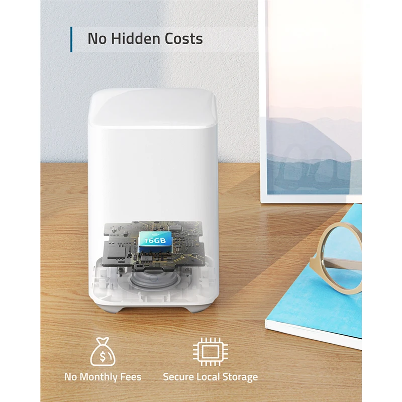 Eufy Security, eufyCam 2C 2-Juego de cámara, sistema de seguridad inalámbrico para el hogar con batería de 180 días de duración, compatibilidad HomeKit, 1080p HD - 5
