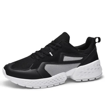 

2020 New Shoes Men Sneakers Lightweight Lace-up Soft Man Sneakers Non-Slip Breathable Summer Trainers Male High Quality Shoes