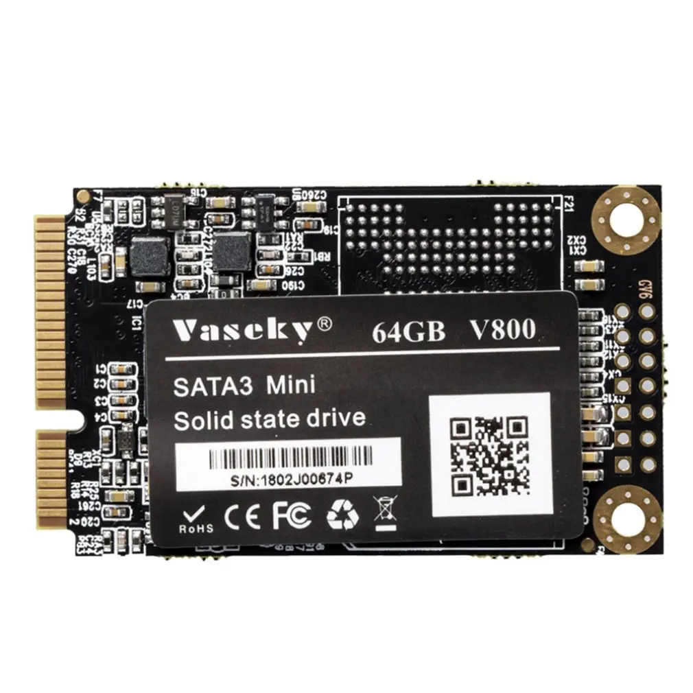 1," Мини Msata3 твердотельный накопитель ноутбук Ssd игра ускорение ноутбук Портативный прочный черный цвет