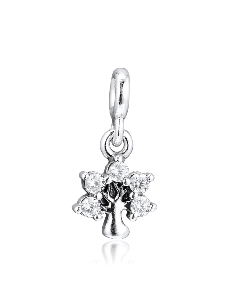 Подходит для браслетов Pandora из бисера 100% 925 пробы серебряные ювелирные изделия с