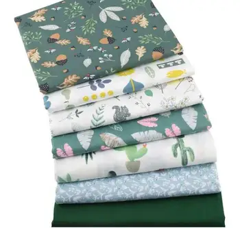 

David accessories 40*50cm 100% Cotton set Fabric Printed Cloth Sewing Quilting Fabrics for Patchwork Needlework DIY,c10868