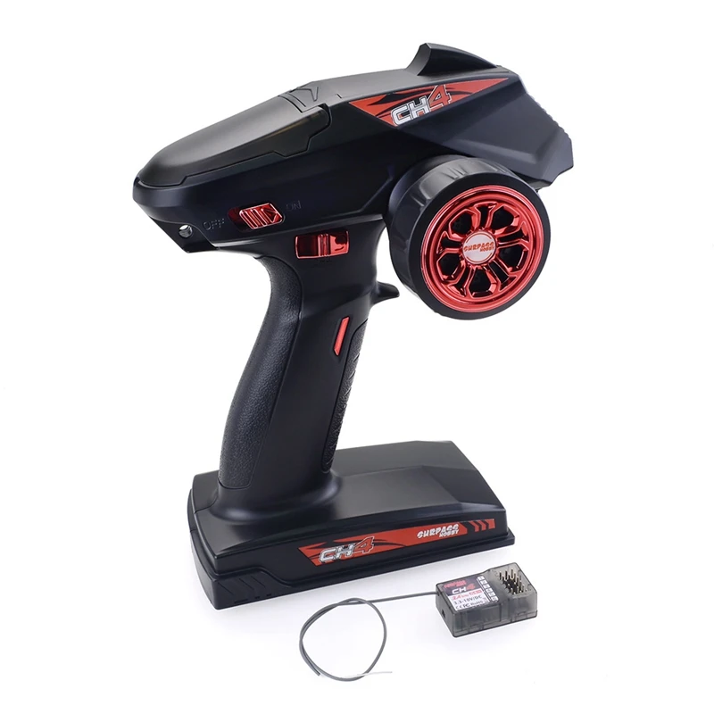 

Hot Ch4 2.4G 4Ch Super Response Transmitter Remote Control With Receiver For Rc Car Boat Tank