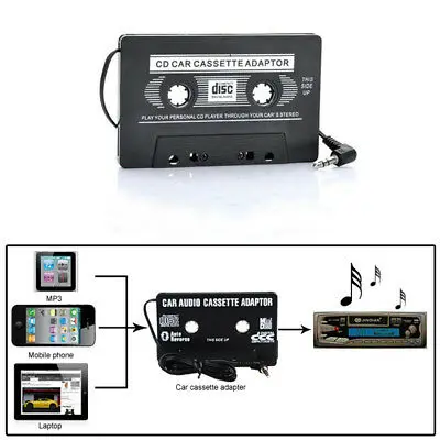 Cassetta Lettore Convertitore Autoradio Jack Auto Stereo 3,5 Mp3 Mp4 Mp5 Ipod Ry 99S0356 Inviato Dall'Italia