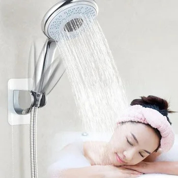 

1 Pcs Shower Head Bracket Holder Adjustable Waterproof Suction Cup Base for Bathroom MU8669