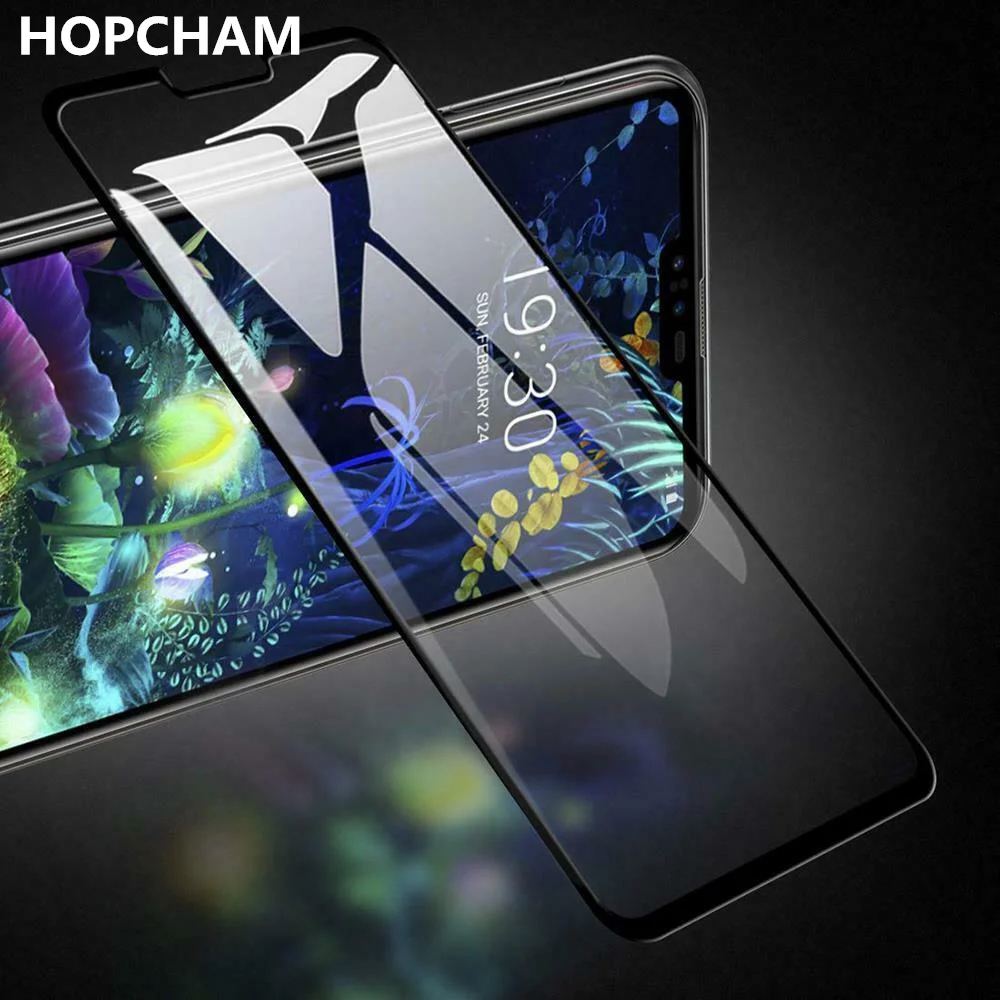 3D изогнутые края закаленное Полное покрытие стекло для LG V30 V30S V35 V40 V50 G8 G7 Plus ThinQ