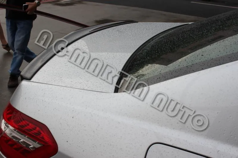 Углеродное волокно AMG стиль автомобиля спойлер заднего багажника, крыла авто задний багажник спойлер для Mercedes-Benz E класс E250 E300 E350 W212