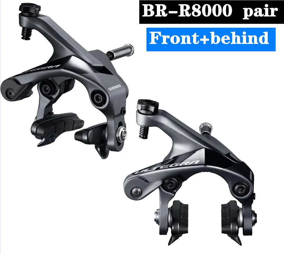 BR-R8000 pair SHIMANO ULTEGRA BR-R8000 тормоз ULTEGRA BR R8000 двойной-Pivot тормозной суппорт R8000 дорожные велосипеды тормозной суппорт UT передний и задний - Цвет: BR-R8000 pair