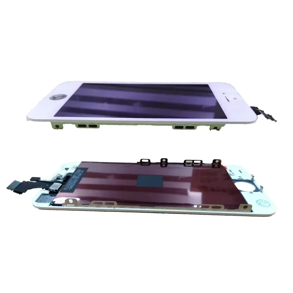 Качественный ЖК-дисплей для iPhone 6, сменный сенсорный экран для iPhone 5, 5c, 5S, SE, ЖК-дисплей, Восстановленный без битых пикселей, закаленное стекло