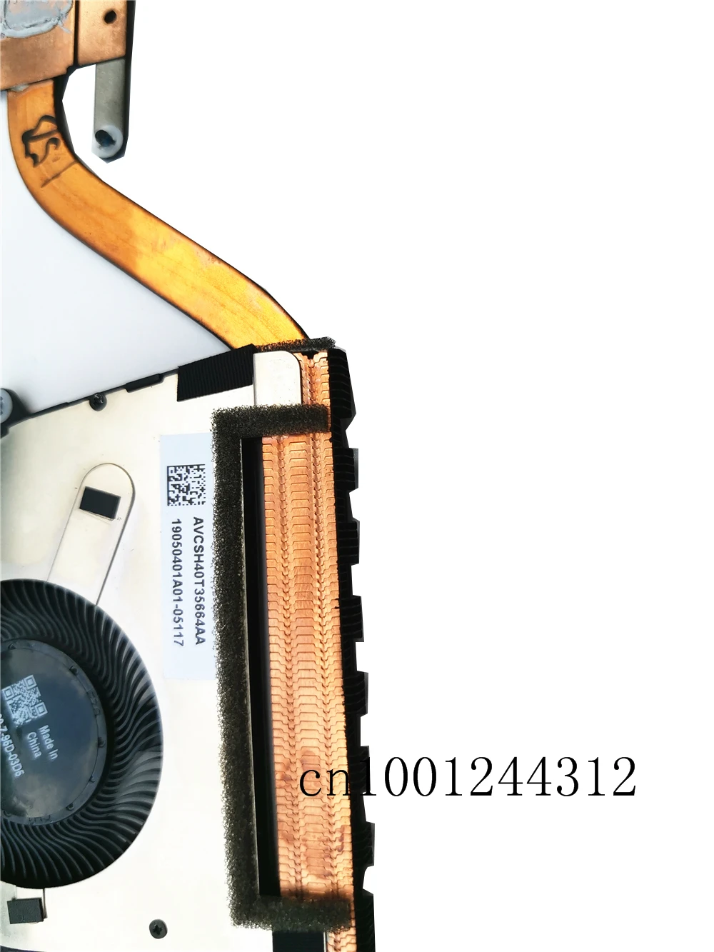 Dissipador Ventilador de Refrigeração para Thinkpad X390 X13 Ioga Novo - Imagem 4