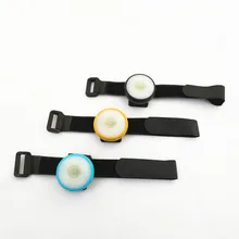 Стиль многофункциональный перезаряжаеый ночник с разъемом USB бегущий Пешие прогулки запястье фара для рюкзака Pet Предупреждение свет велосипед светодиодный фонарь