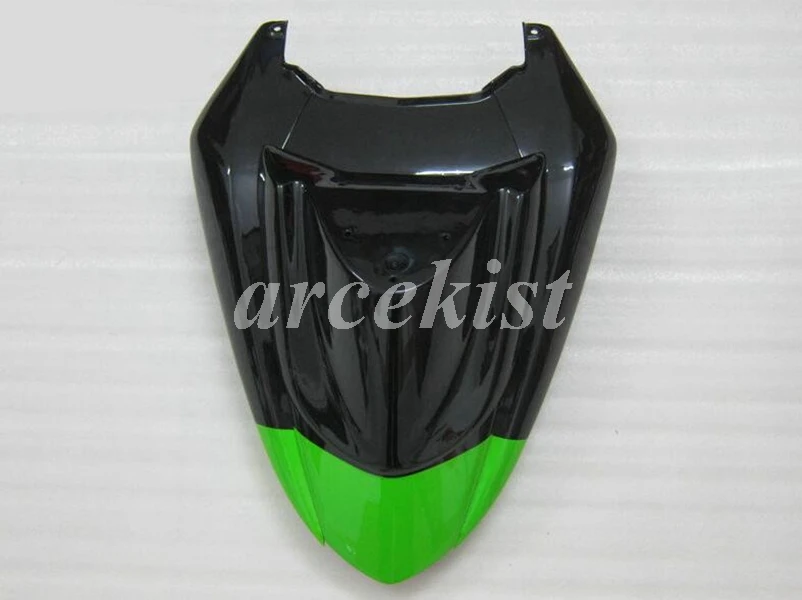 4 подарки ABS мотоцикл обтекатели комплект подходит для Kawasaki Ninja ZX-10R ZX10R 2004 2005 04 05 Кузов Набор зеленый черный эльф