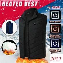 USB Электрический жилет с подогревом для мужчин и женщин, теплый жилет для улицы, зимний жилет для рыбалки, походов, куртка с подогревом
