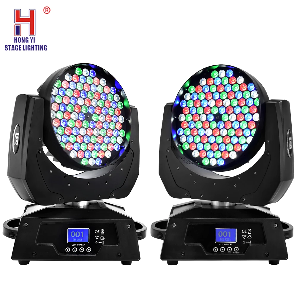 (2 шт/комплект) LED RGBW Переезд головного света диско вечерние ночной клуб Паб Бар КТВ 108x3 Вт движущихся мыть свет- в стадии Освещение