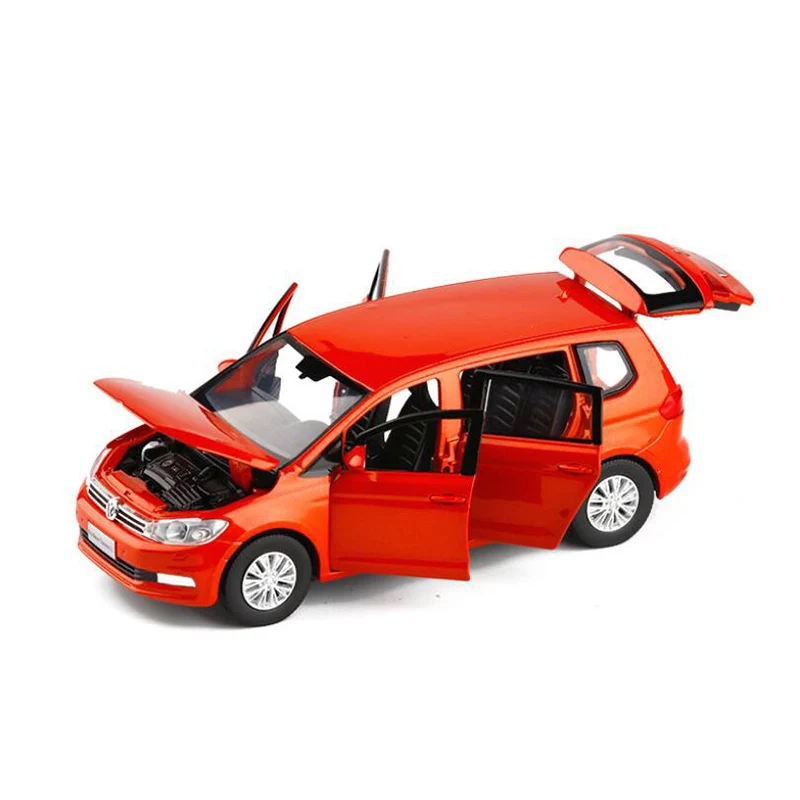 1/32 соотношение Детская игрушка Моделирование VolkswageX Touran игрушечный автомобиль