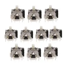 10X Замена 3D аналоговая ось джойстика сенсор 3 Pin для Playstation 3 PS3 аналоговая ось джойстика сенсор модуль для ремонта регулятора