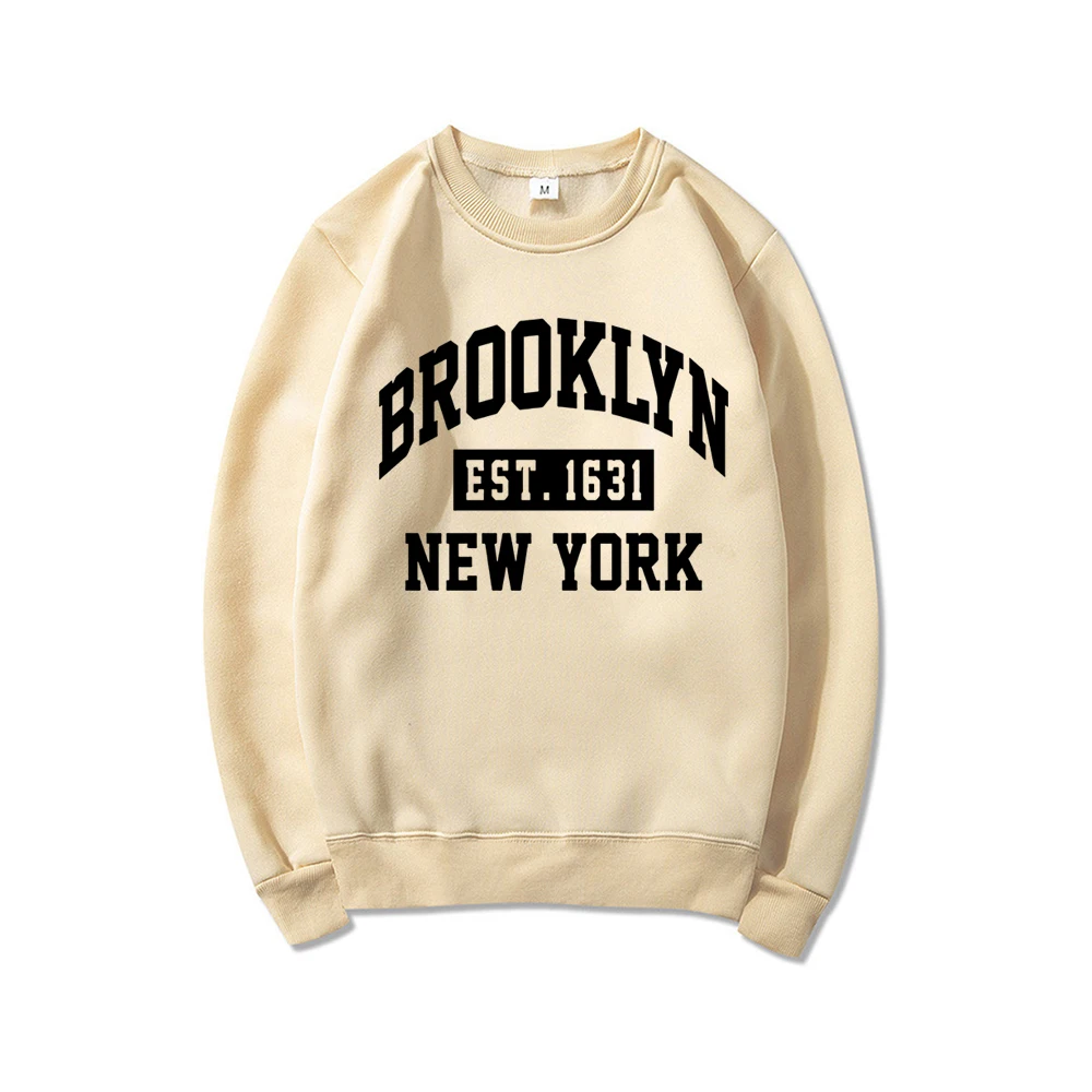 Brooklyn Nyc Letter Graphic Sweatshirt Brooklyn New York Shirts Hoodie Ny  Gift Fall Pullover Unisex Casual Streetwear Sweatshirt - Hoodies u0026  Sweatshirts - AliExpress