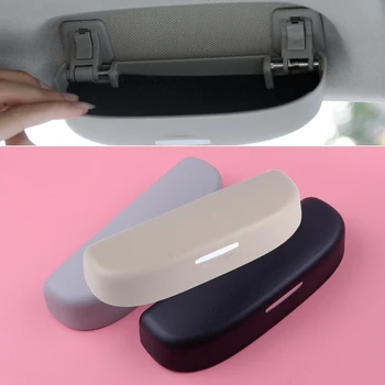 

DWCX 20x6.7 cm Black/Beige/Grey ABS Sunglasses Holder Case Box Clip Fit for BMW 1 3 4 5 X1 X3 X5 F20 F30 F10 F15