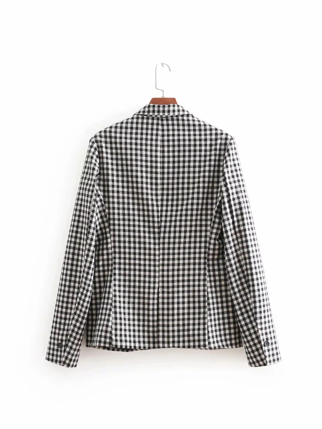 

2018 Autumn New Style Ozhouzhan WOMEN'S Dress Pattern Coat Long-sleeved Upper Garment