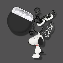 Для huawei freebuds3 чехол силиконовый Cas мультфильм Charlie коричневая собака брелок беспроводной Bluetooth гарнитура зарядная коробка для freebuds3