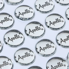 Постоянный 3d купол кристалл на заказ эпоксидной смолы наклейки- DH6107